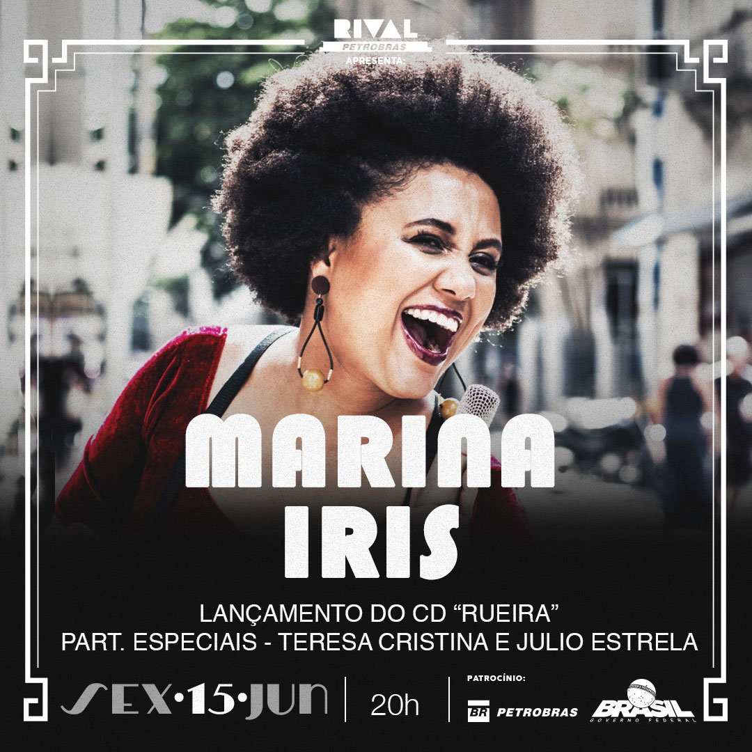 15/06 ???? Mariana Iris – Part. especiais de Teresa Cristina e Julio Estrela