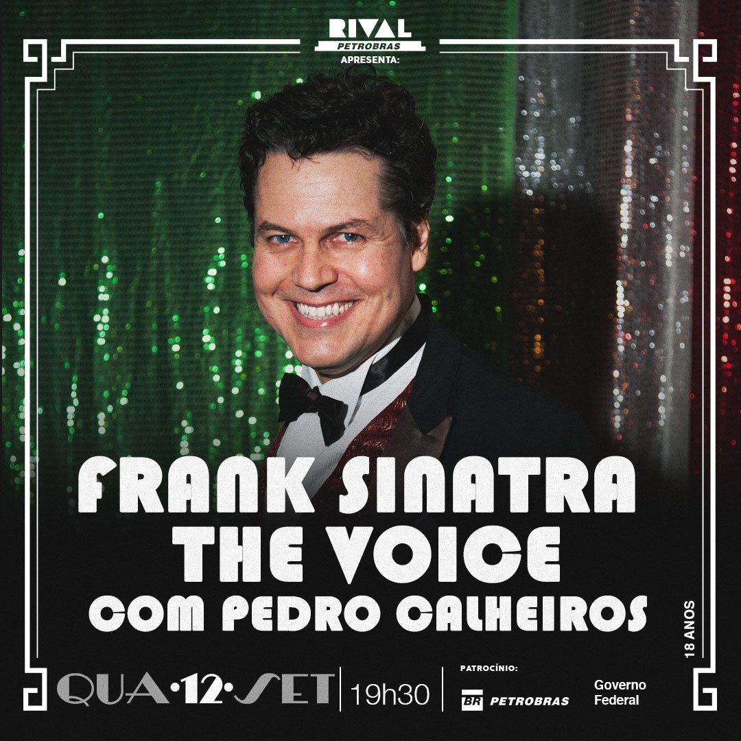12/09 ???? Pedro Calheiros em “Frank Sinatra The Voice”