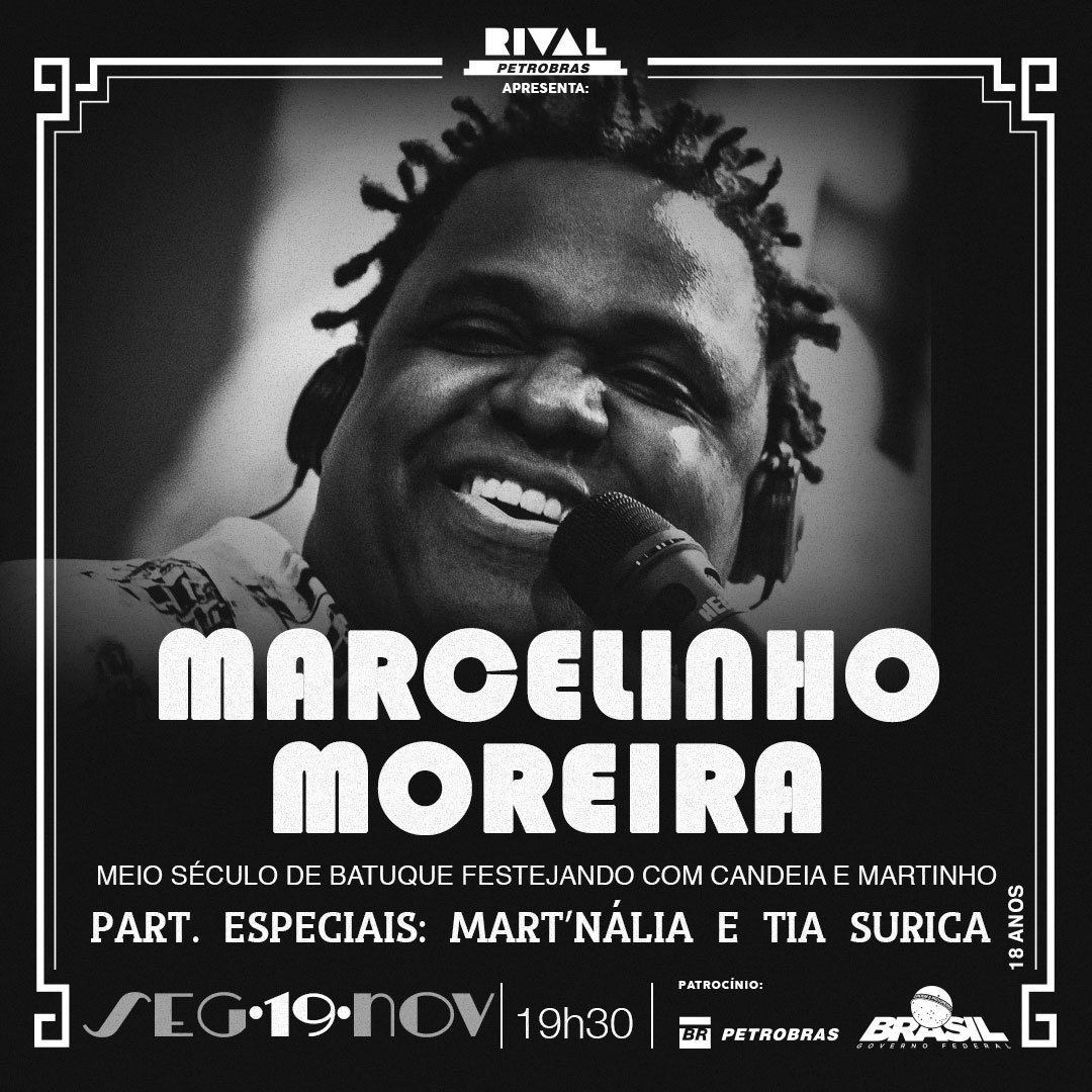 19/11 ~ Marcelinho Moreira part. Mart’nália e Tia Surica
