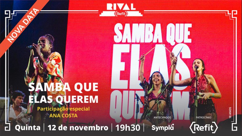 12 de novembro ~ Samba que elas querem