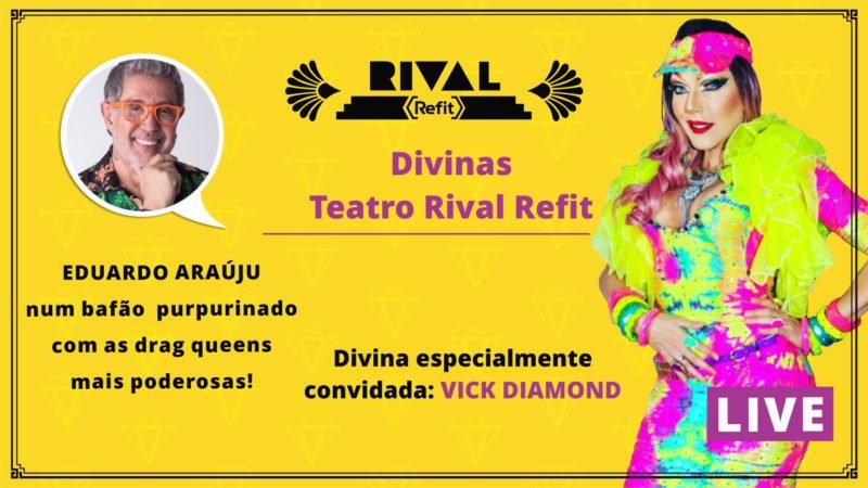 Live “Divinas” com Vick Diamond