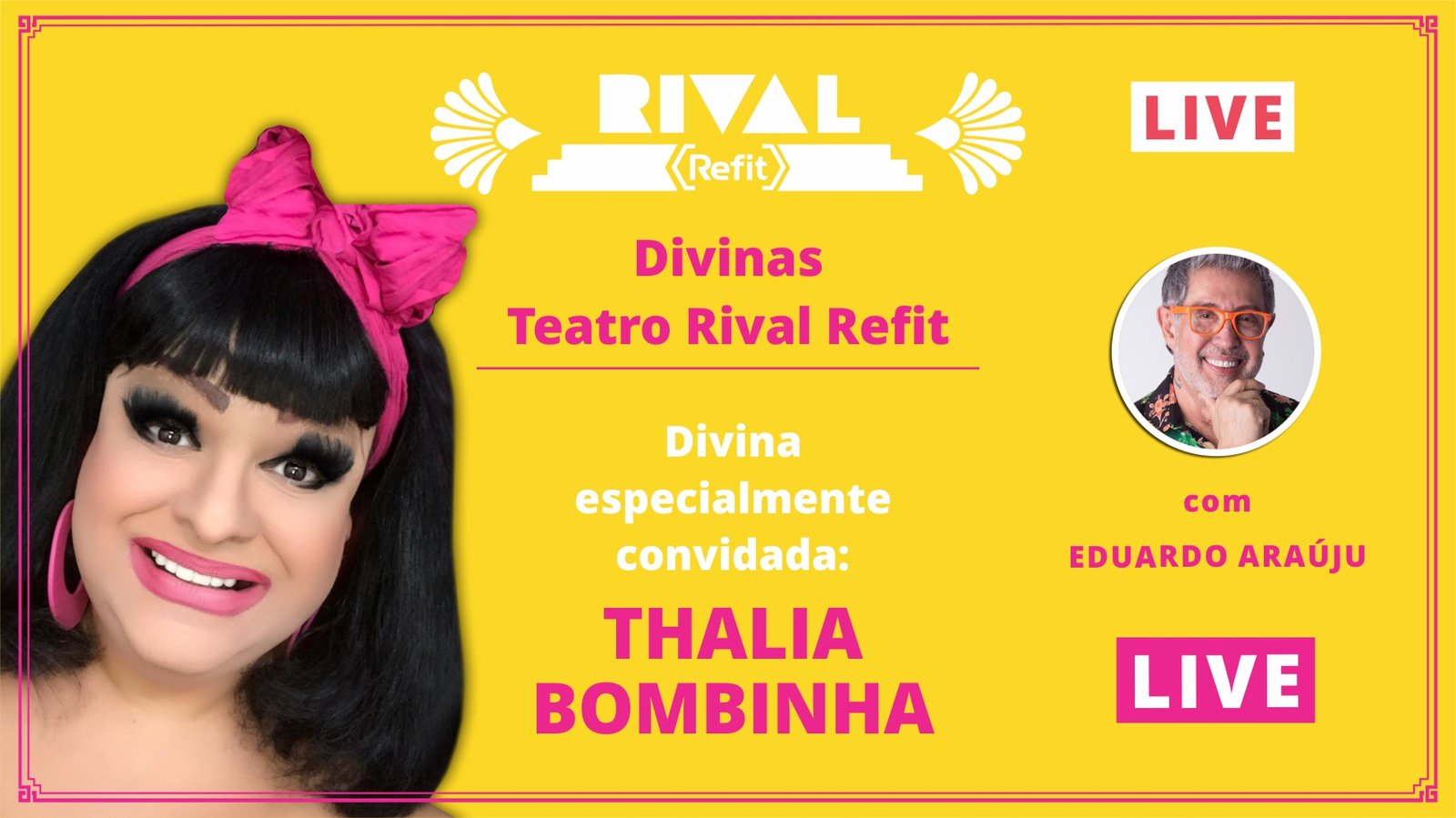 Live com Thalia Bombinha