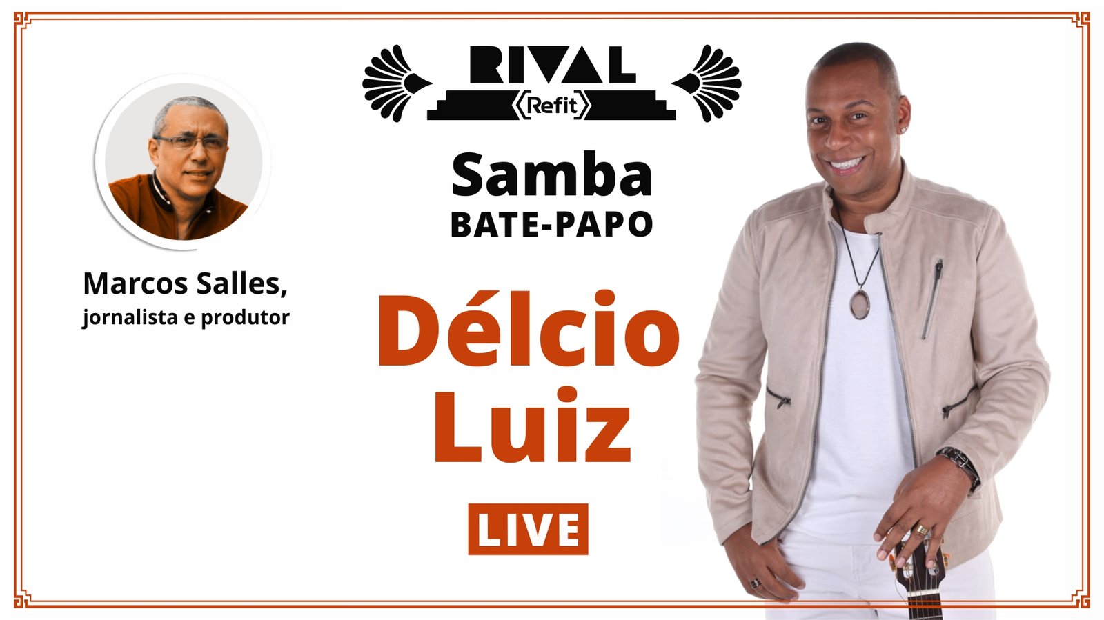 Live com Délcio Luiz