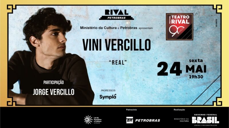 Vini Vercillo lançando a turnê “Real”