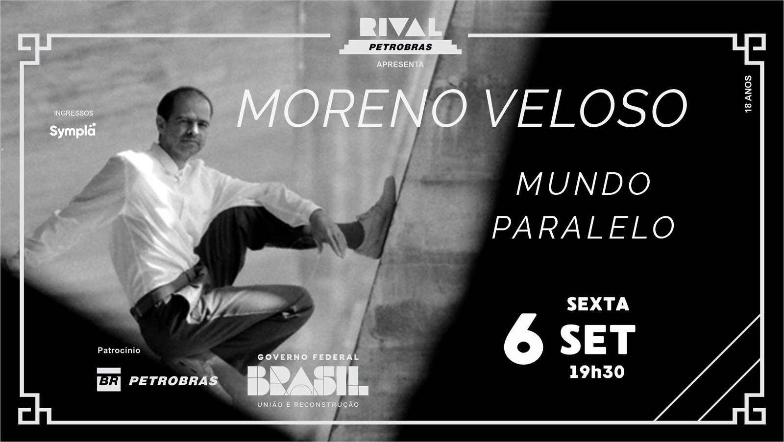 Moreno Veloso lança “Mundo paralelo”