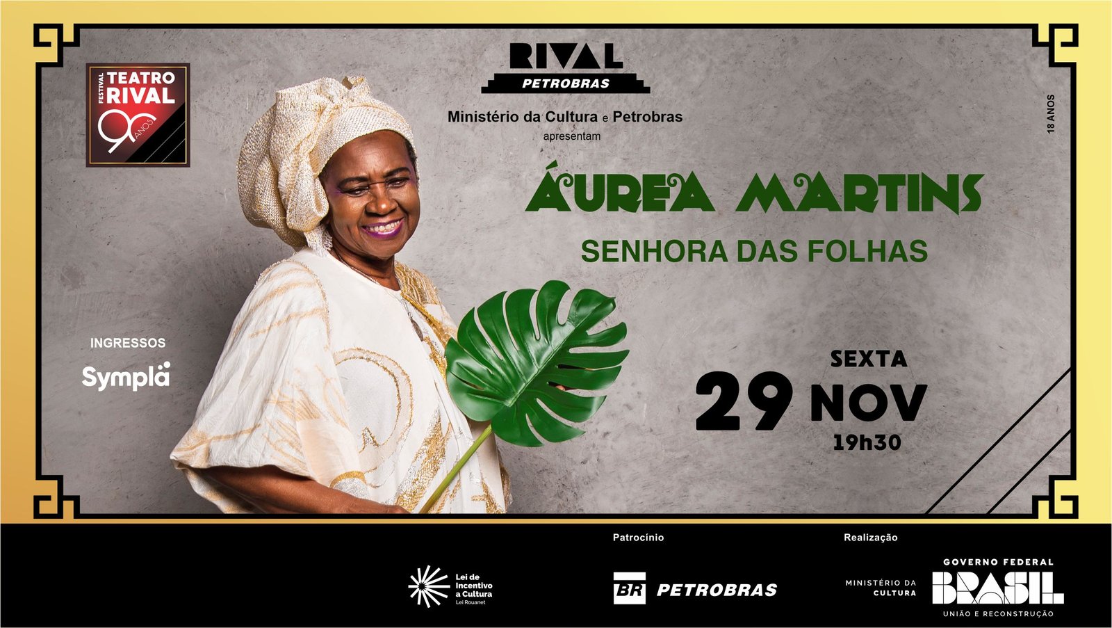 Áurea Martins – “Senhora das folhas”