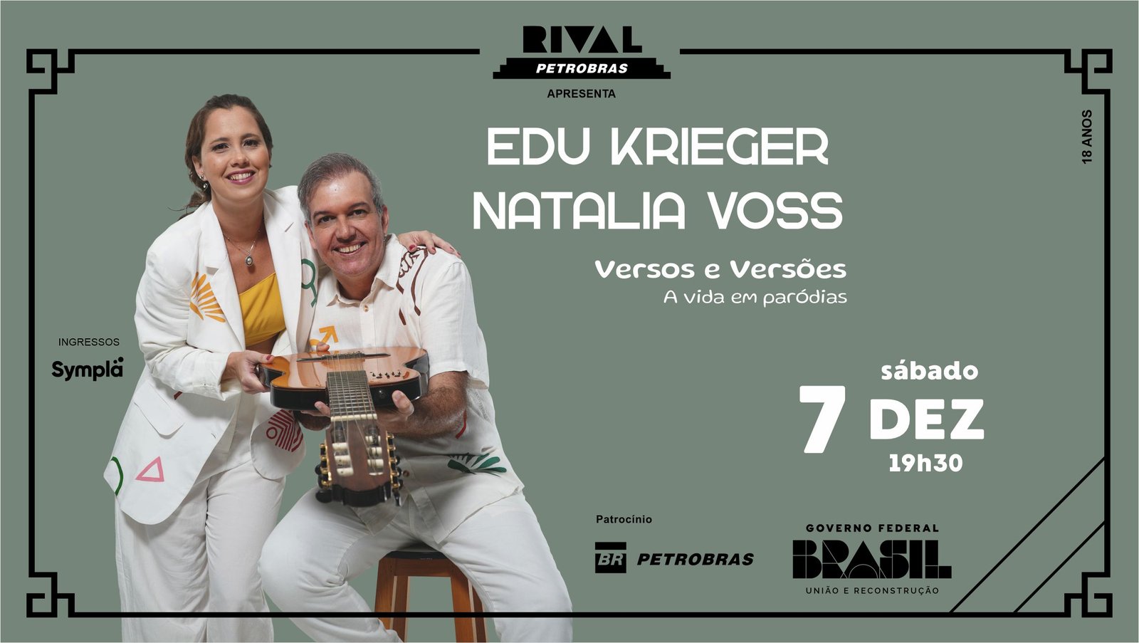 Eduardo Krieger e Natalia Voss