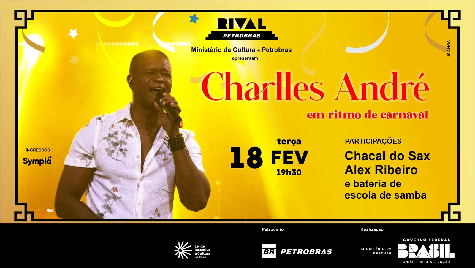 Charlles André em ritmo de carnaval