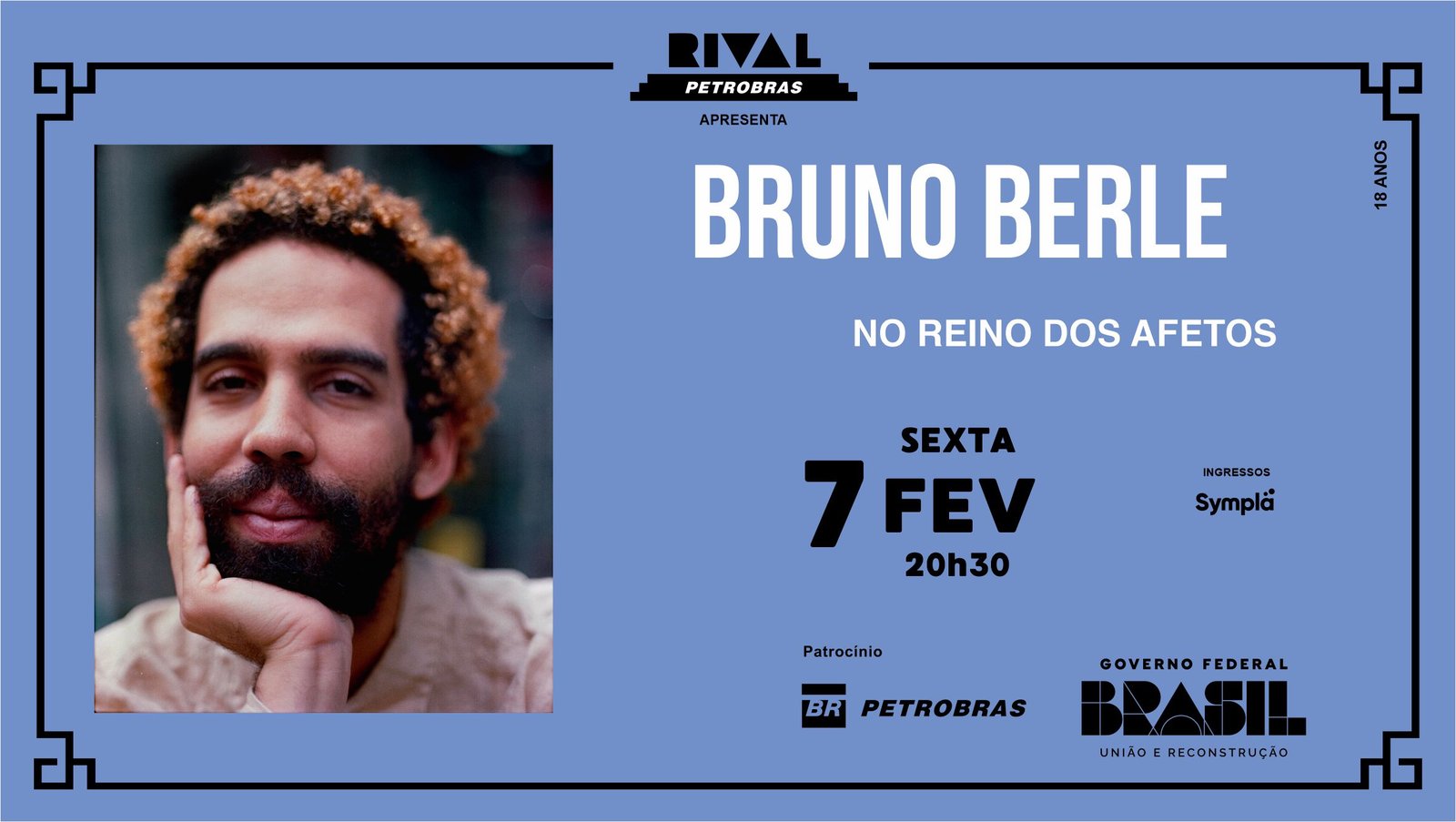 Bruno Berle “no reino dos afetos”