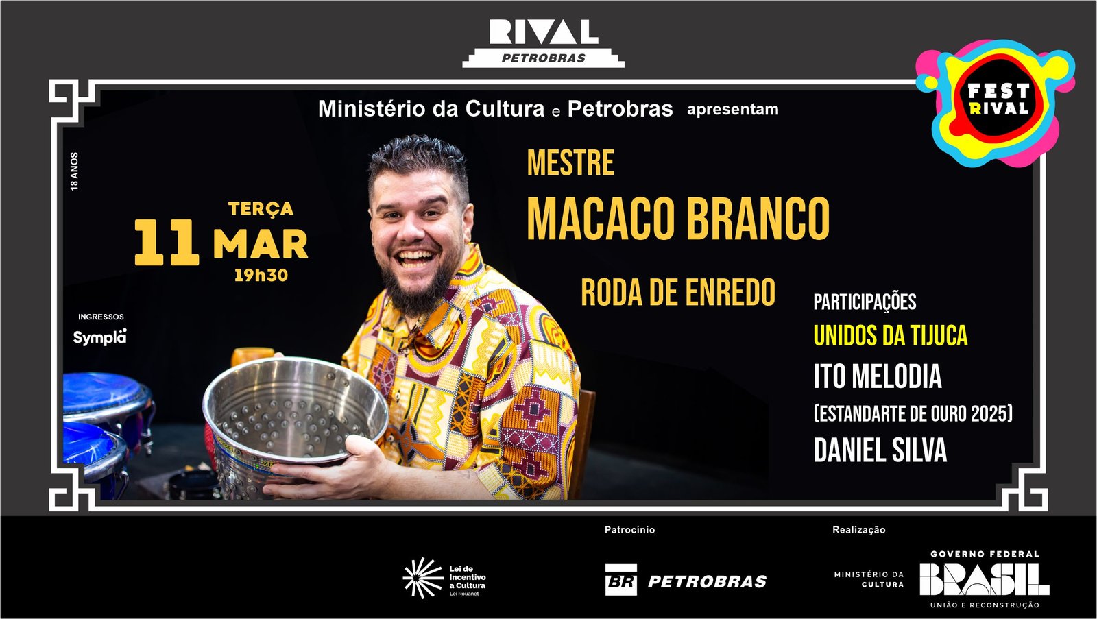 Mestre Macaco Branco – Roda de Enredo