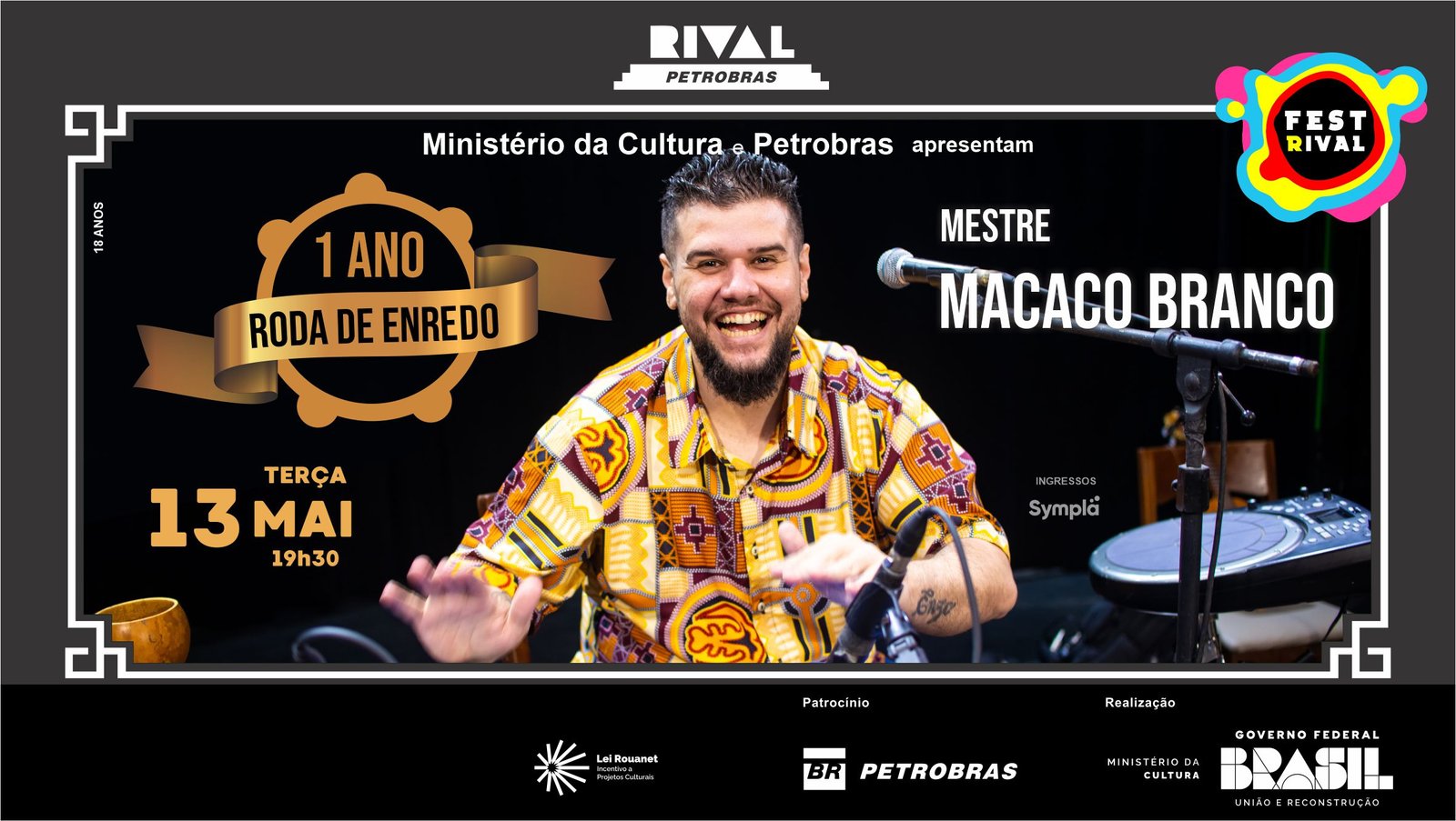 Mestre Macaco Branco – roda de enredo