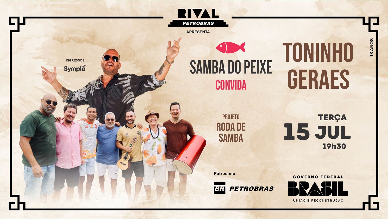 Samba do Peixe convida Toninho Geraes