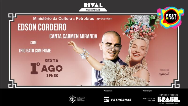 Edson Cordeiro canta Carmen Miranda