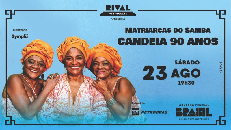 Matriarcas do Samba cantam Candeia 90 Anos