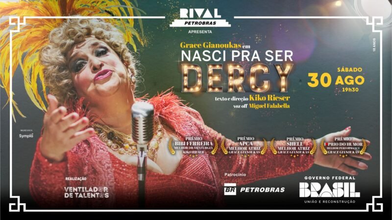 Nasci pra ser Dercy com Grace Gianoukas