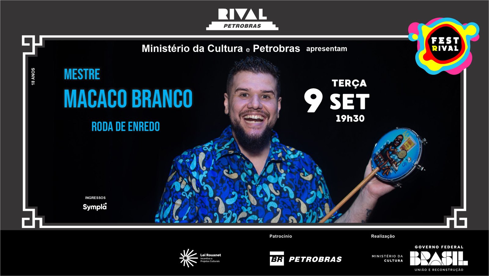 Mestre Macaco Branco – Roda de Enredo