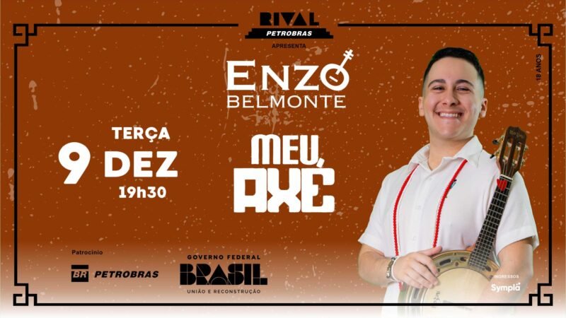 Enzo Belmonte em “Meu Axé”