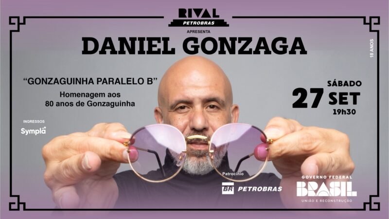 Daniel Gonzaga em “Gonzaguinha Paralelo B”