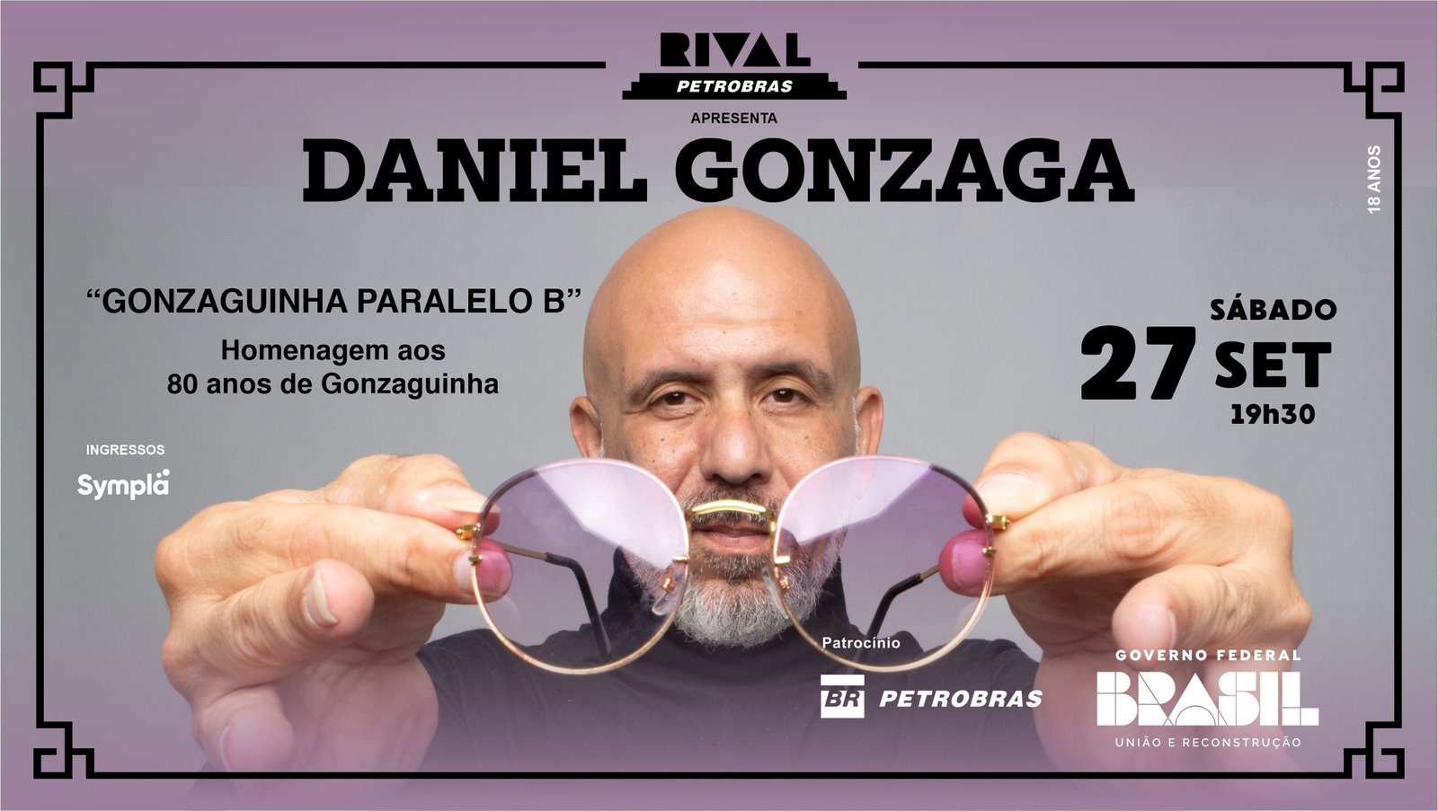 Daniel Gonzaga em “Gonzaguinha Paralelo B”