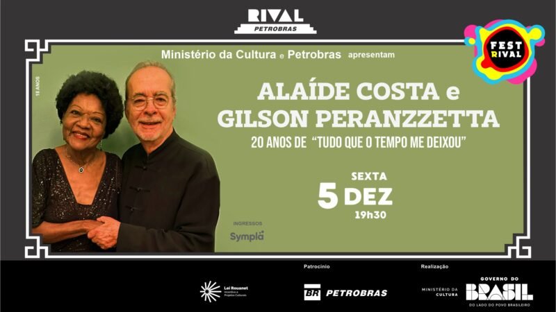 Alaíde Costa e Gilson Peranzzetta