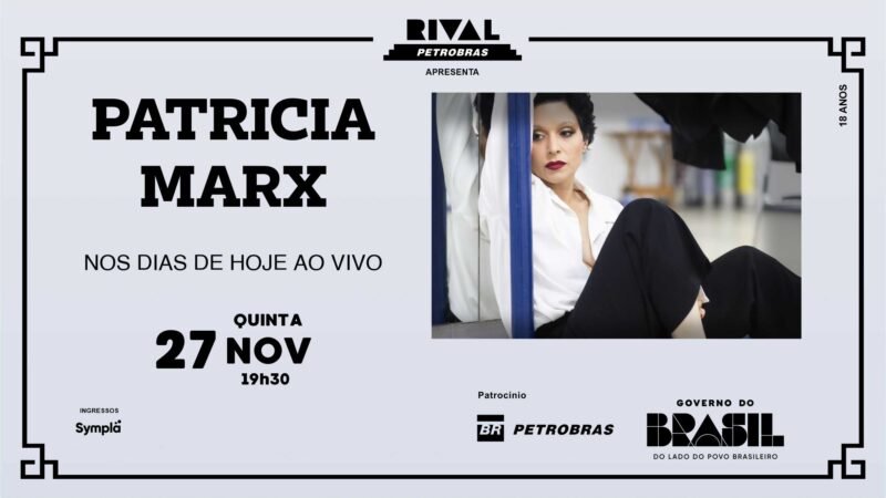 Patricia Marx no show “Nos dias de hoje – ao vivo”
