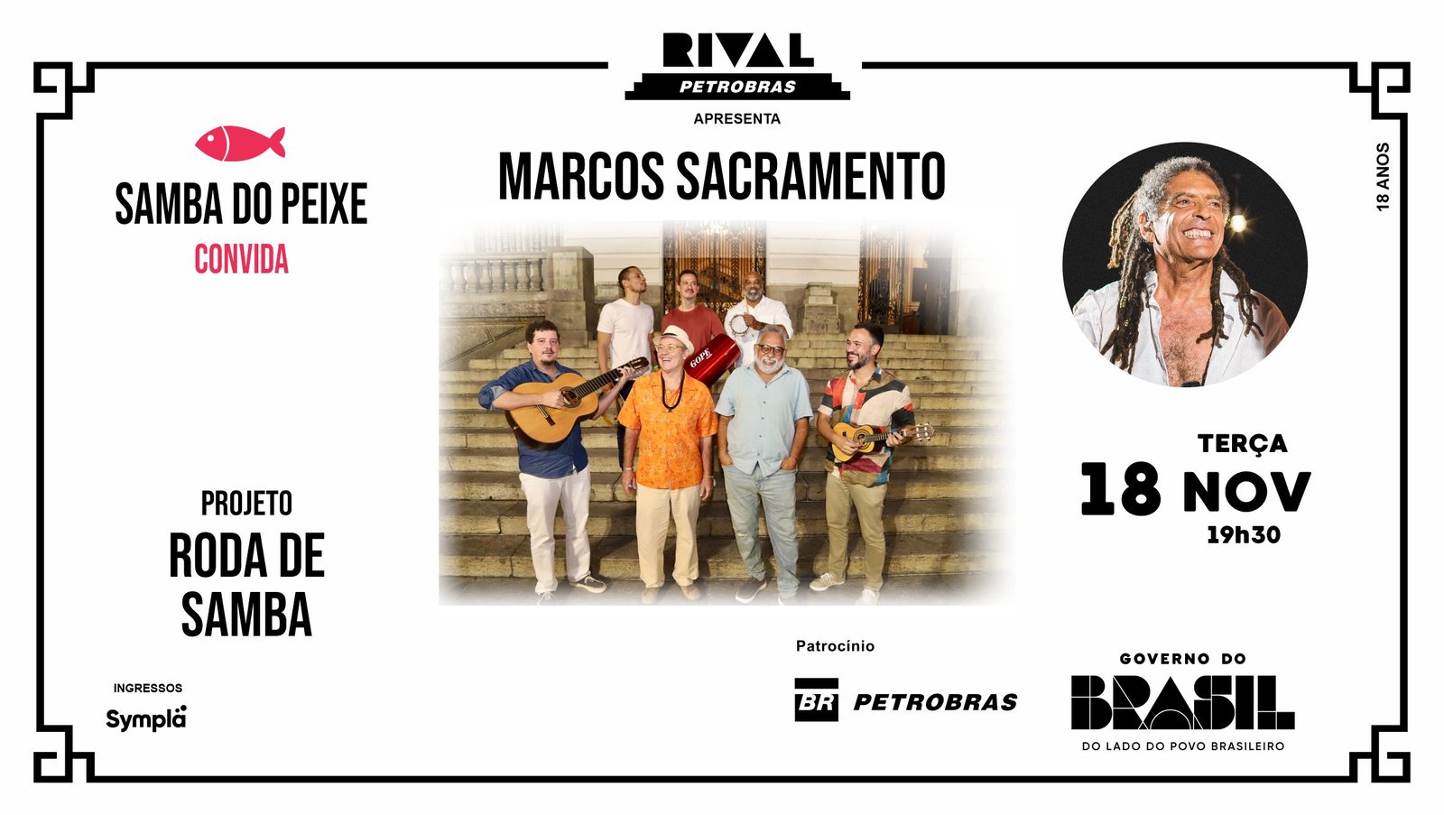 Samba do Peixe convida Marcos Sacramento